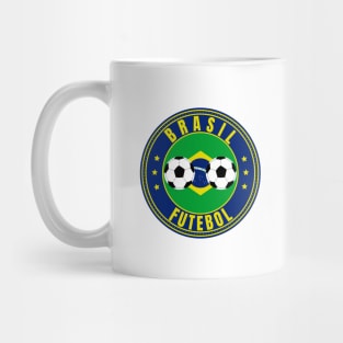 Brasil Futebol Mug